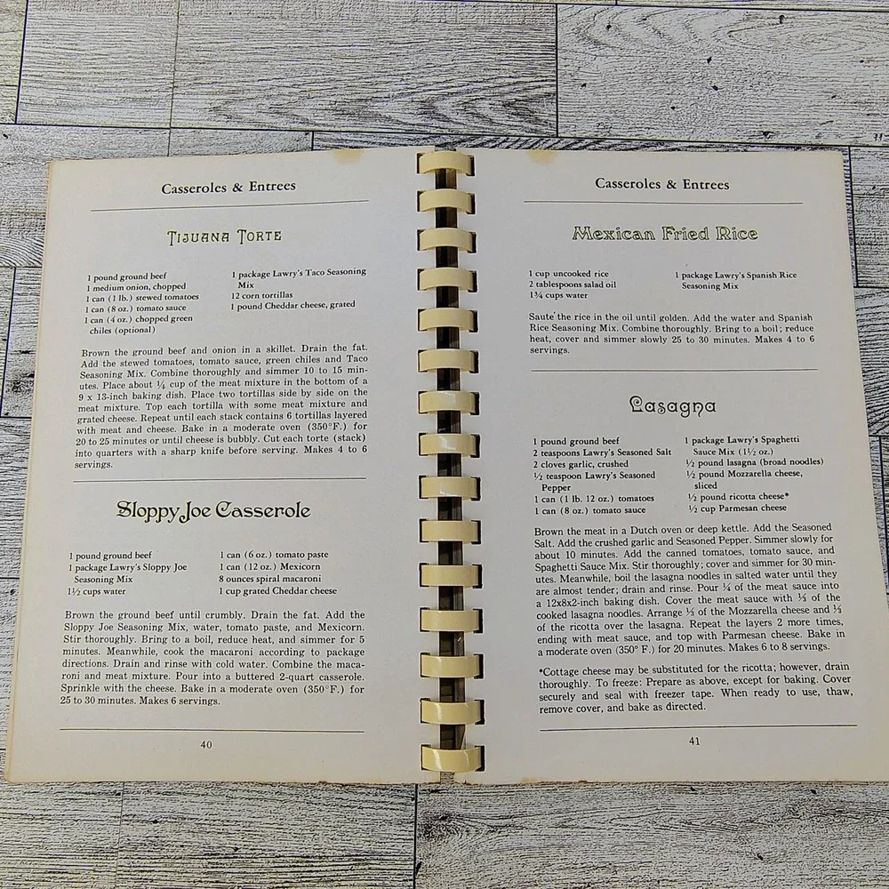Cooking Secrets Your Mother Never Told You 1973 Cookbook Revised Edition Lawry's